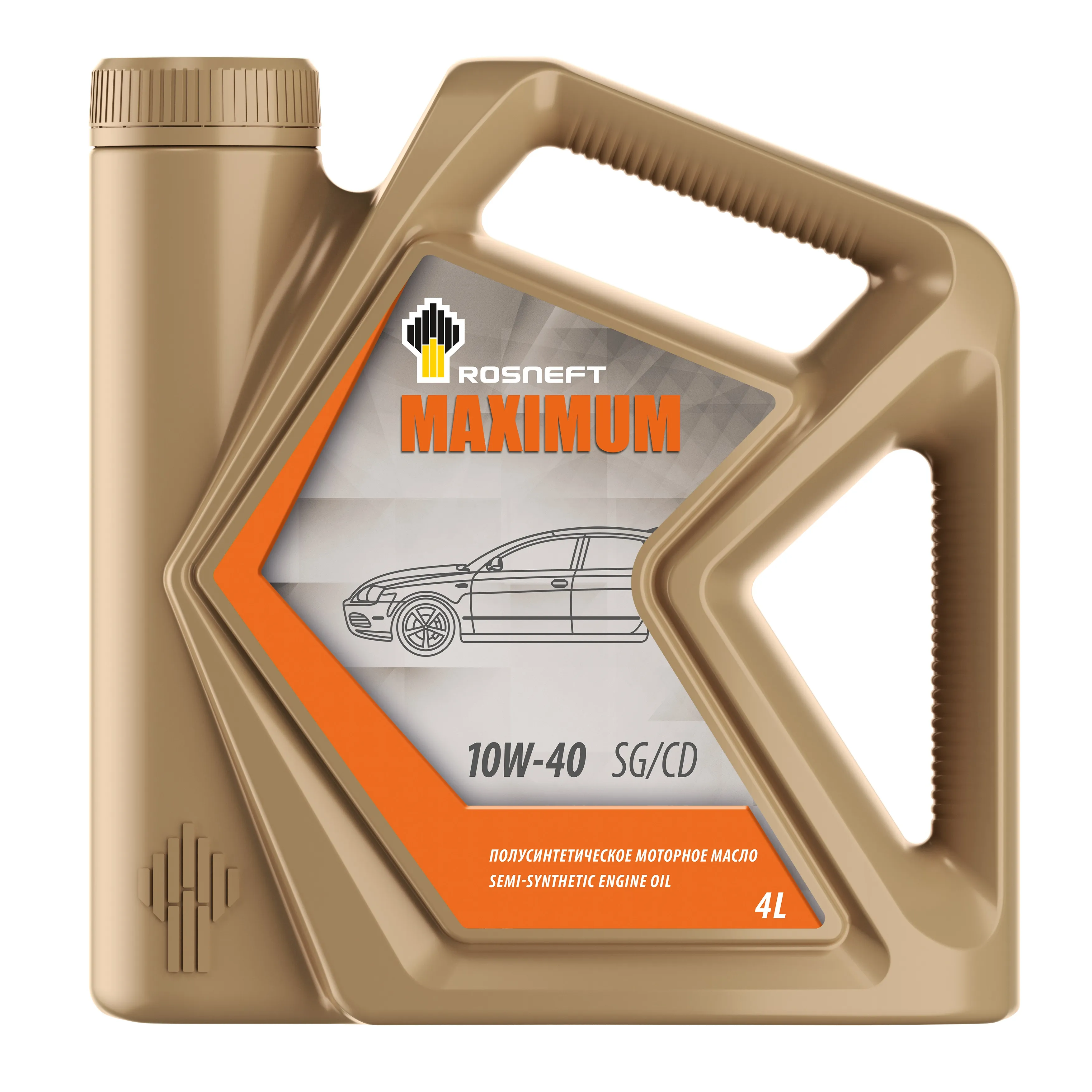 дизельное масло Rosneft Maximum 10W-40 4л