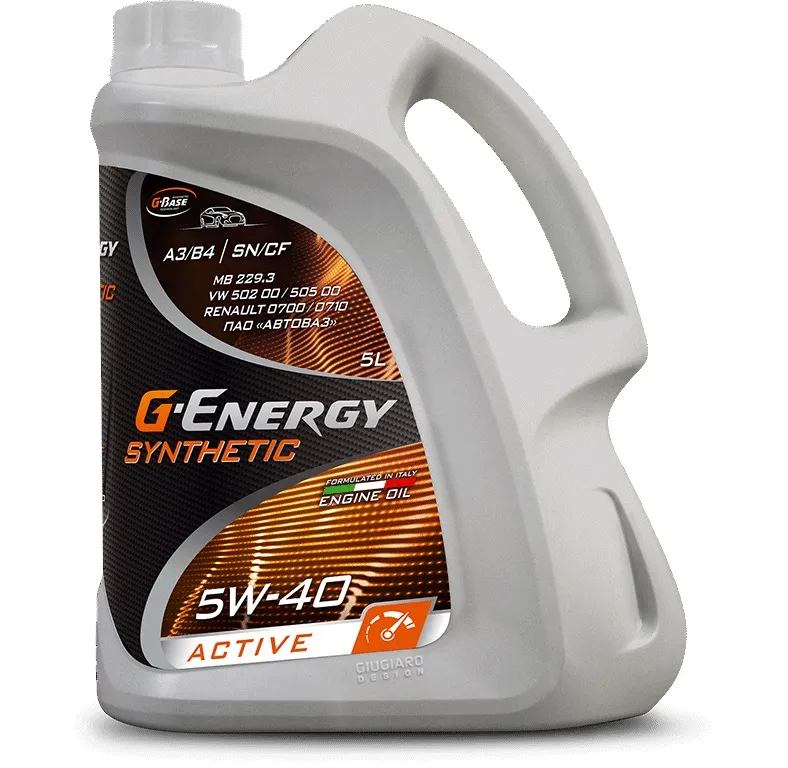 масло для легкового авто G-Energy Synthetic Active SAE 5W-40 5л
