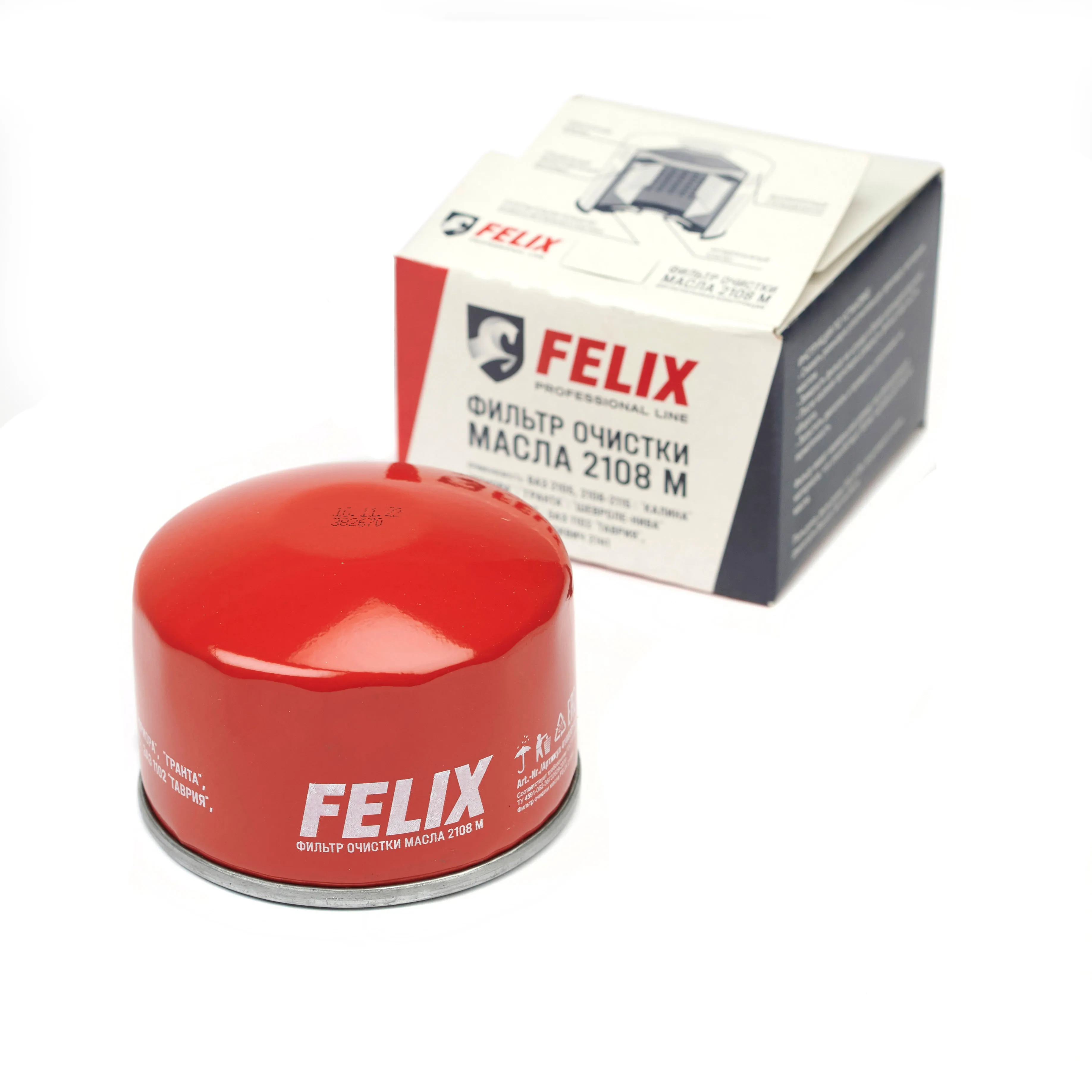 Фильтр масл. FELIX ВАЗ-2108 М (TC SM 101) 410030147